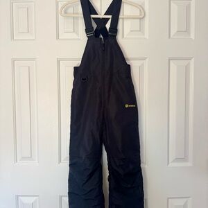 Solstice Boys' Black Snow Bib